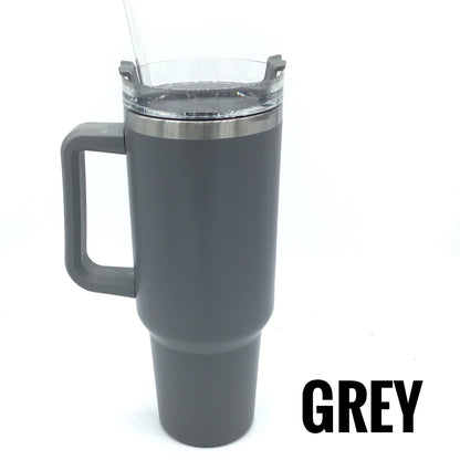 40 Ounce Insulated Tumbler Dupes (Multiple Colors)