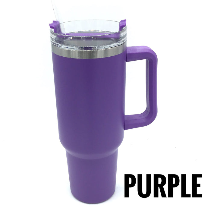 40 Ounce Insulated Tumbler Dupes (Multiple Colors)