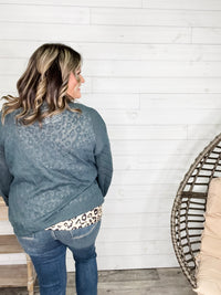 "Step Aside" Balloon Sleeve Cardigan