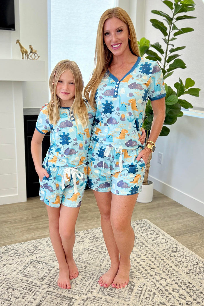 Pre-Order Shirley & Stone Mommy and Me Jammie Short Sets (Multiple Options)