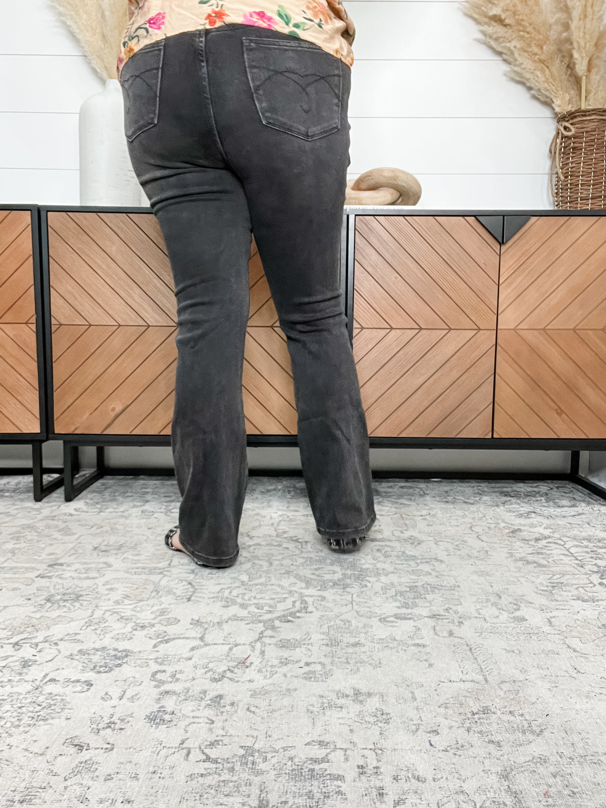 *3 Lengths* Judy Blue "Farm Life" Black Tummy Control Bootcut Jeans