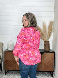 "Runts" Dear Scarlett 3/4 Sleeve Split Neck