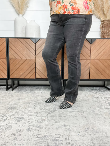 Judy Blue "Farm Life" Black Tummy Control Bootcut Jeans (3 lengths)