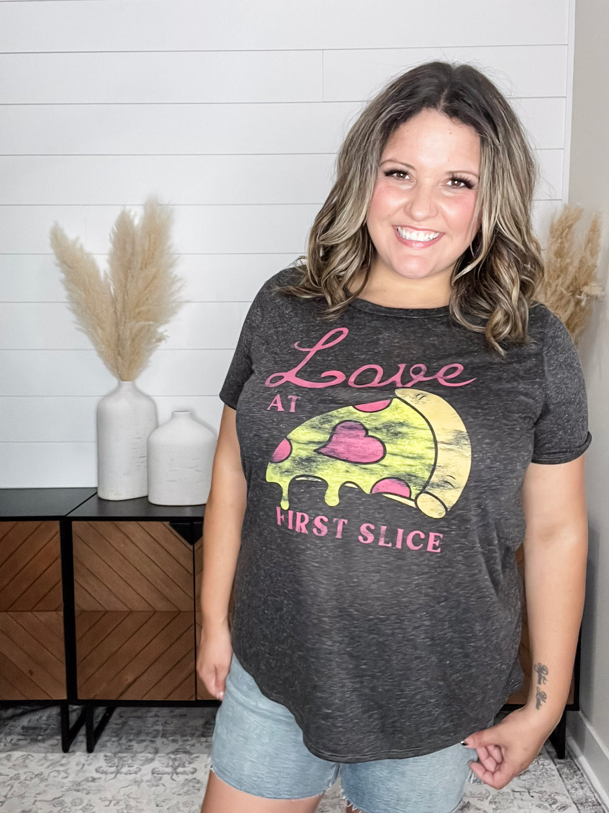 "Love At First Slice" Graphic Tee