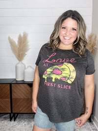 "Love At First Slice" Graphic Tee