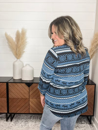 Dear Scarlett "Cornelius" 3/4 Sleeve Split Neck Tops
