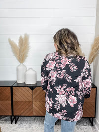 Dear Scarlett "June" Lizzy 3/4 Sleeve Split Neck