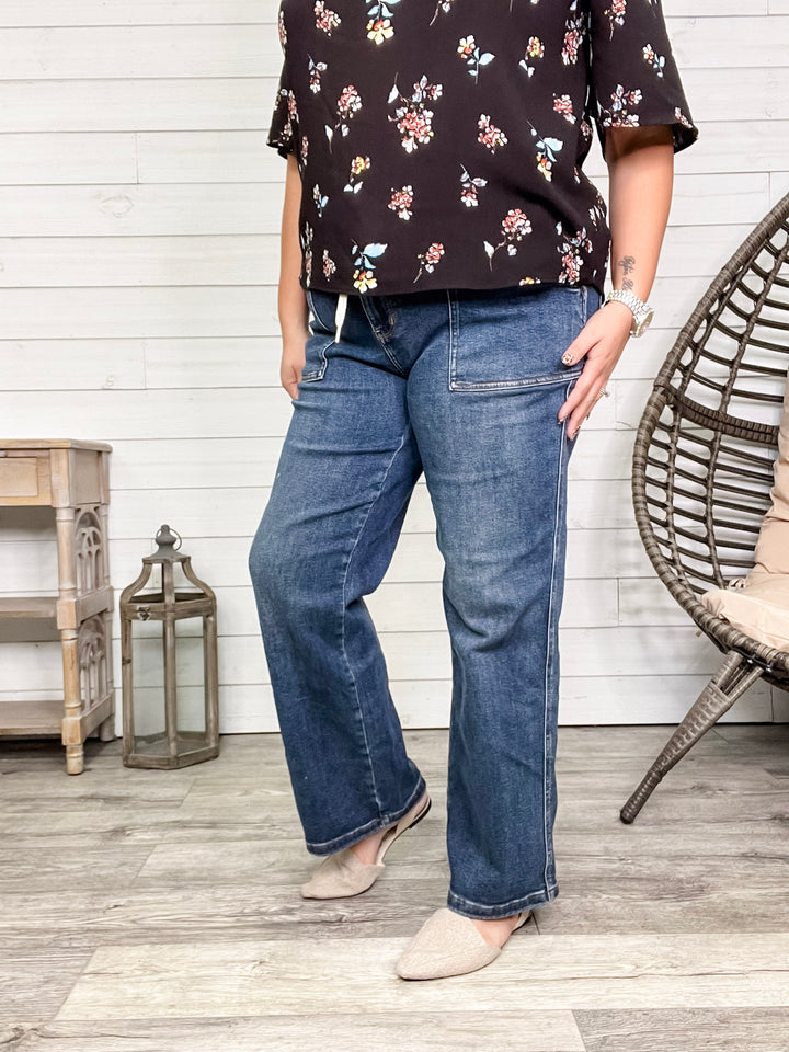 Judy Blue Wide Leg Jogger