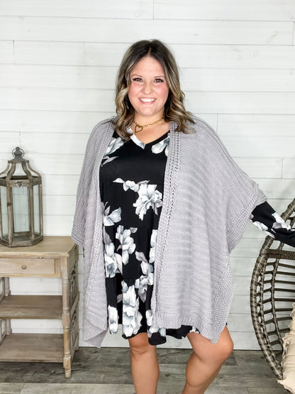"Evolution" Wide Weave One Size Cardigan