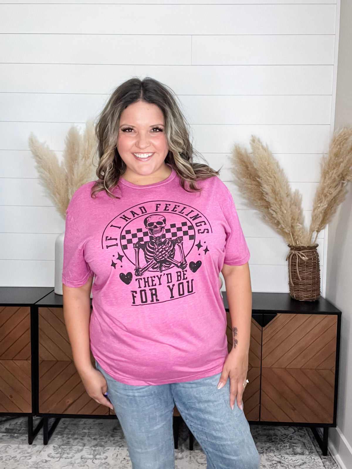 "If I Had Feelings They'd Be For You" Graphic Tee