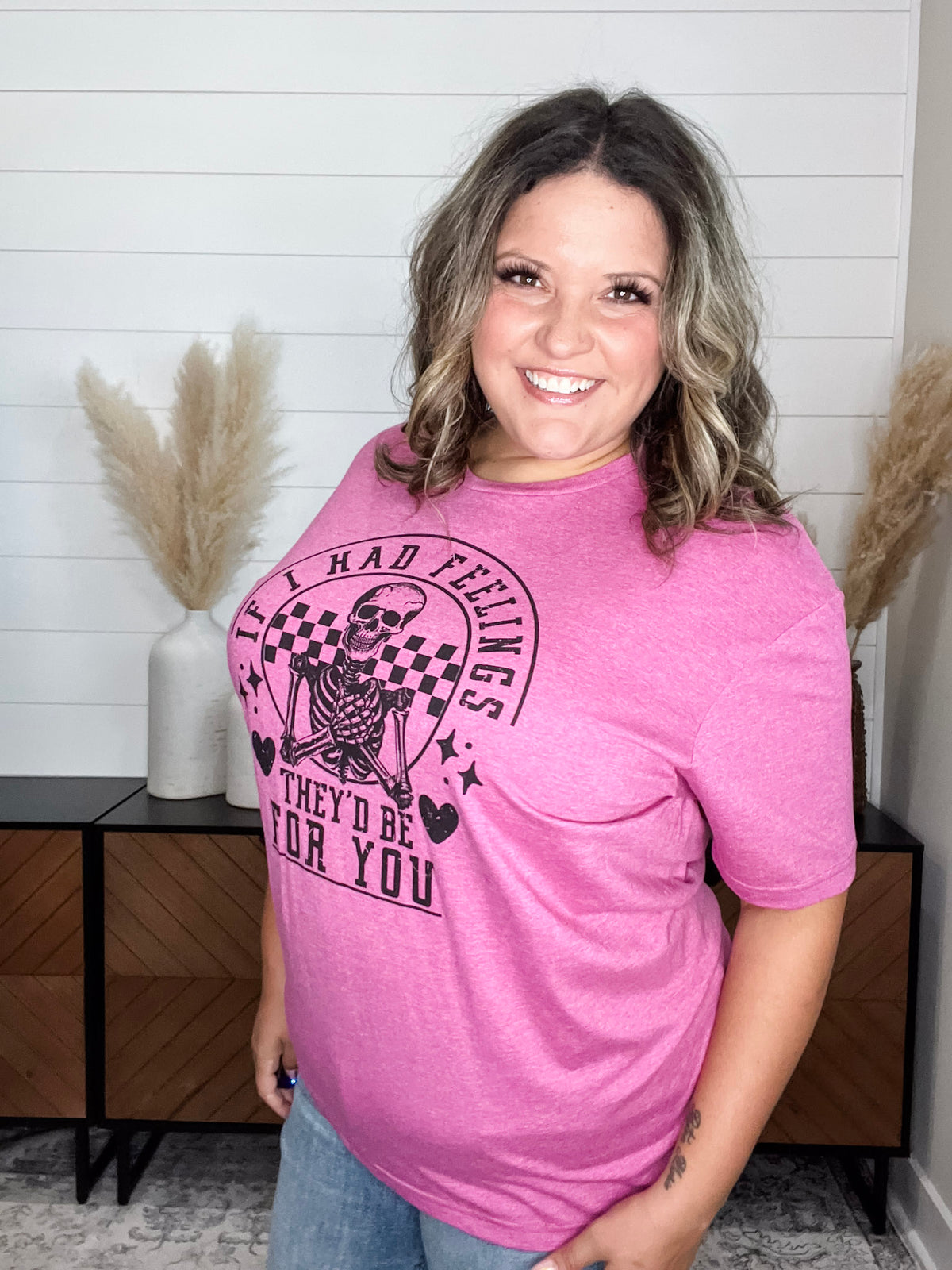 "If I Had Feelings They'd Be For You" Graphic Tee