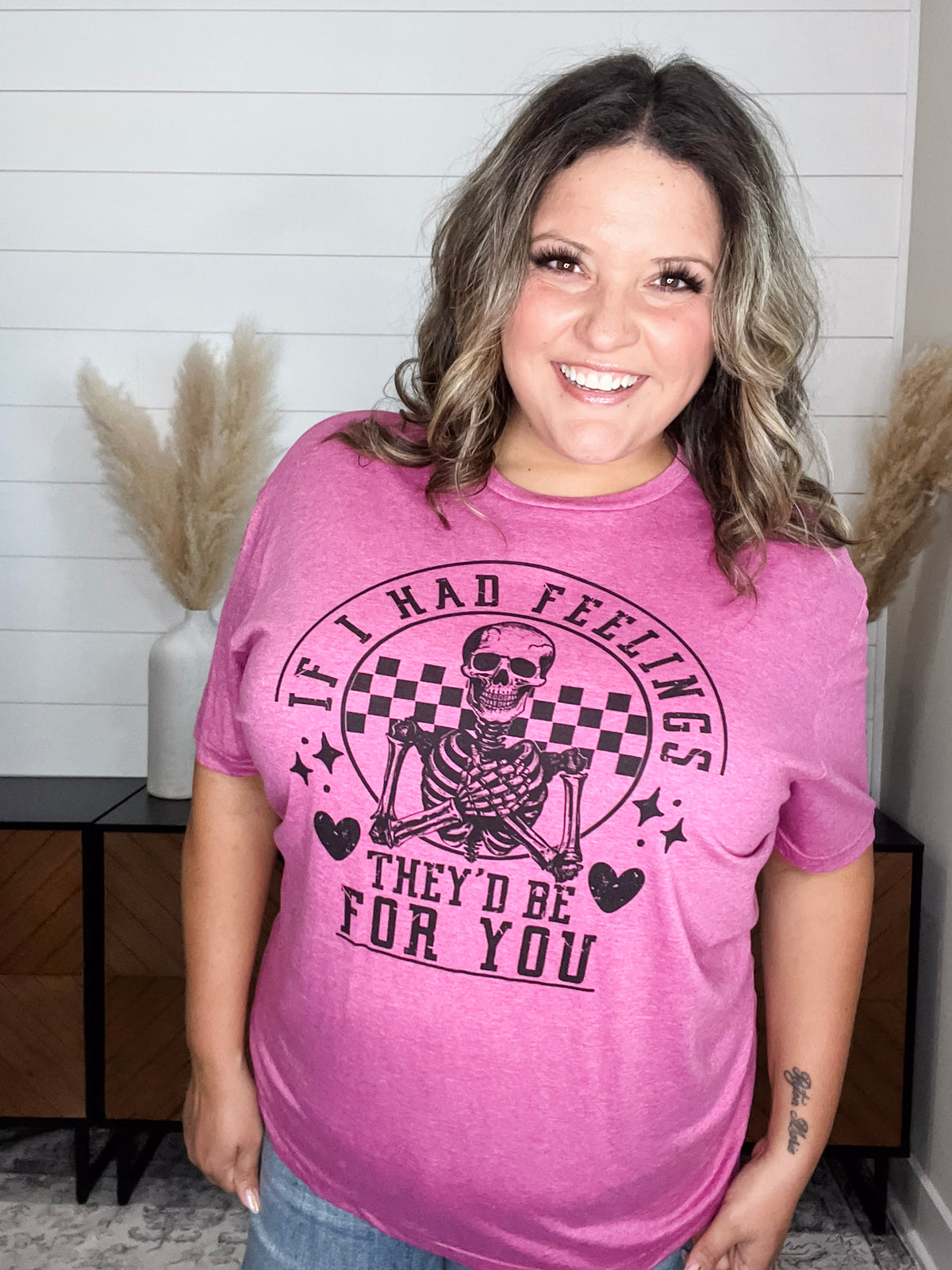 "If I Had Feelings They'd Be For You" Graphic Tee