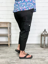 "Race Ready" Cargo Pants (Black)