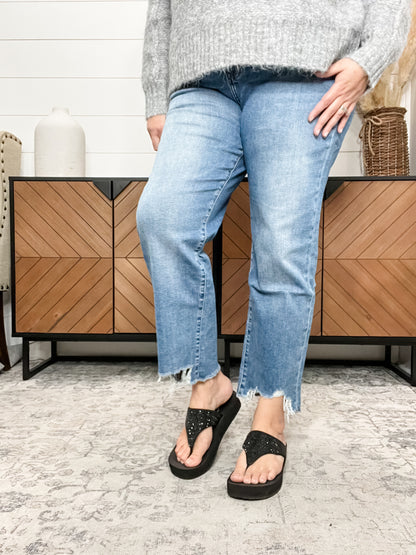 Mica Ankle Straight Leg Denim