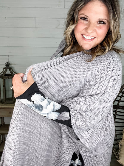 "Evolution" Wide Weave One Size Cardigan