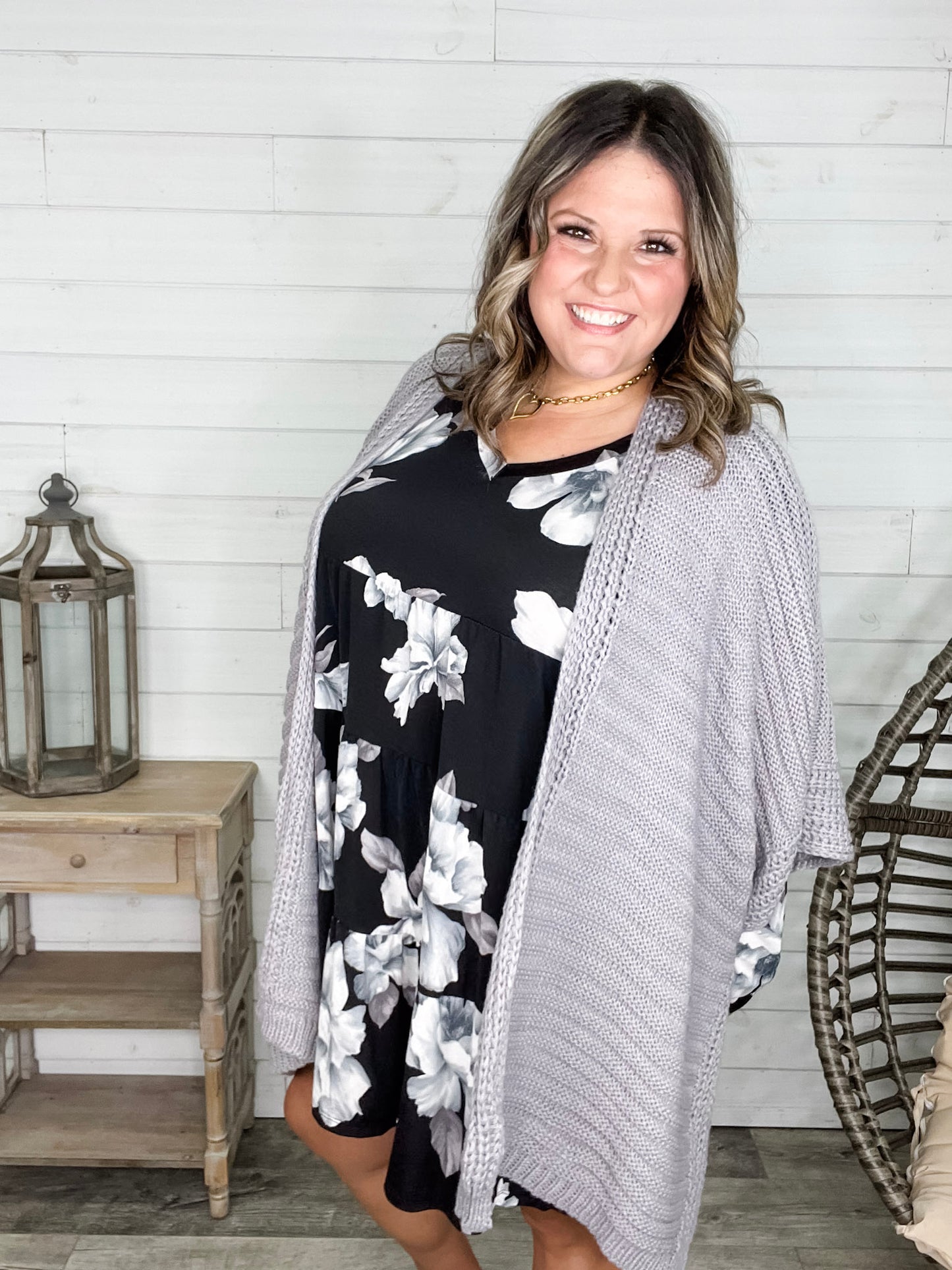 "Evolution" Wide Weave One Size Cardigan