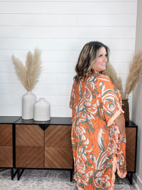 "Florida" Kimono with Fringe