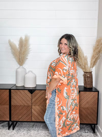 "Florida" Kimono with Fringe