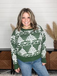 Dear Scarlett "Trim The Tree" Holiday Sweater