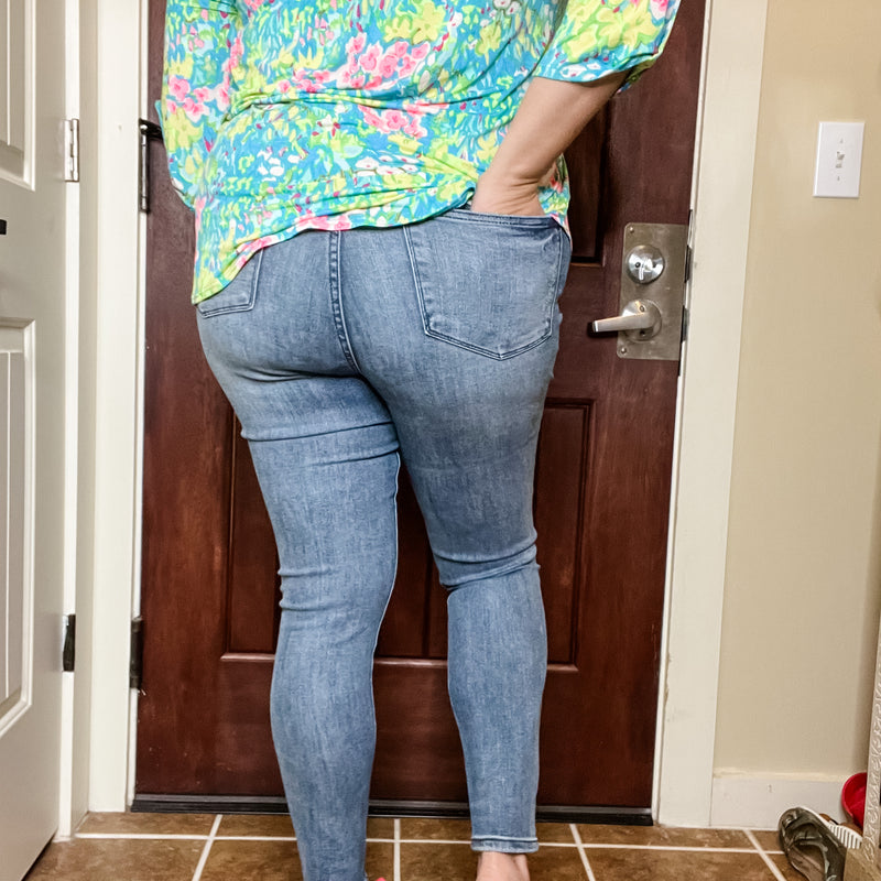 Judy Blue "Saving Grace" Tummy Control Skinny Jeans