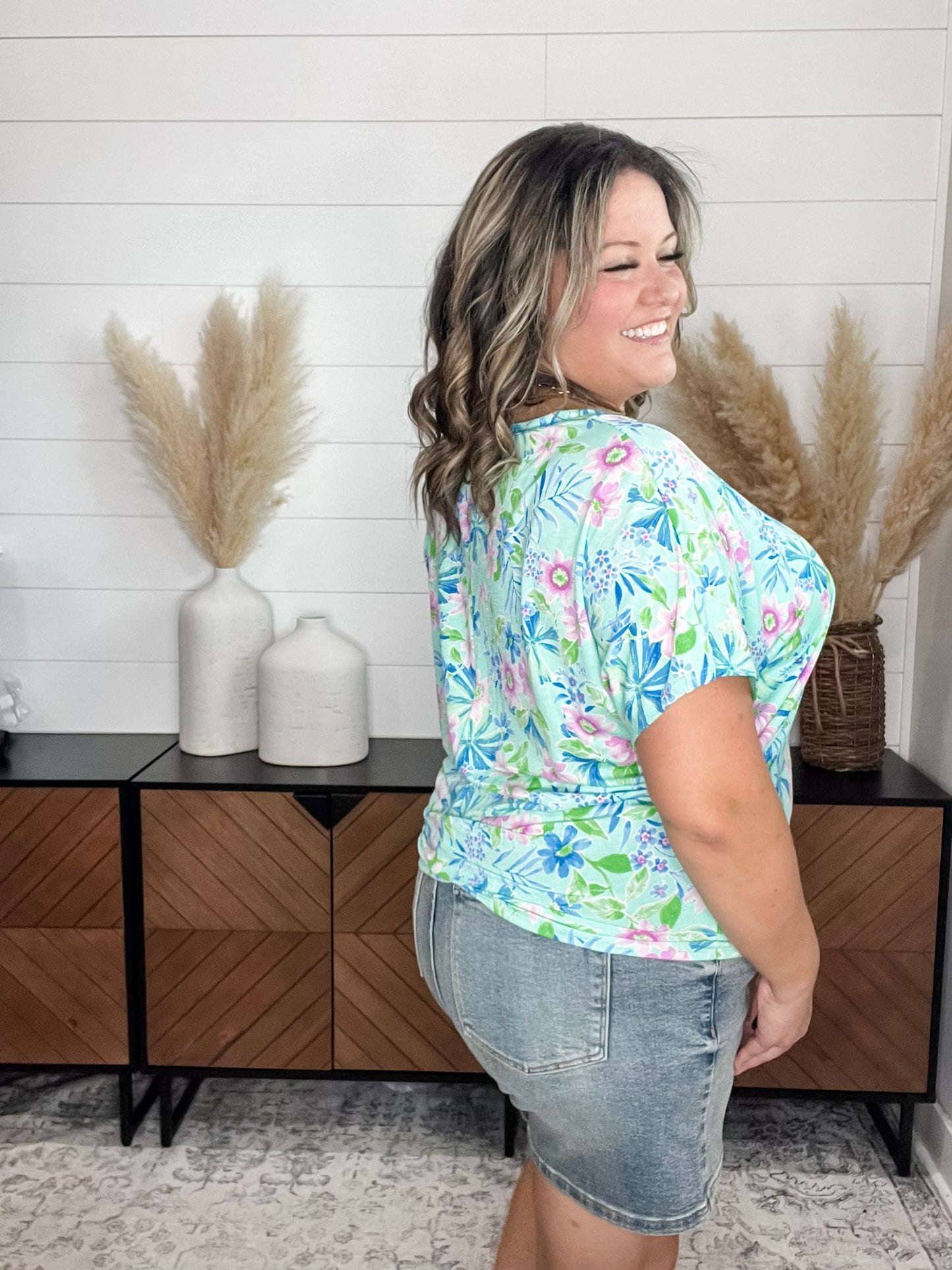 "Trickle" V-Neck Dolman