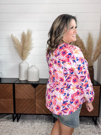 Dear Scarlett "Season" 3/4 Sleeve Split Neck Tops