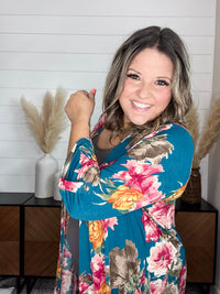 Dear Scarlett Opie 3/4 sleeve Cardigan