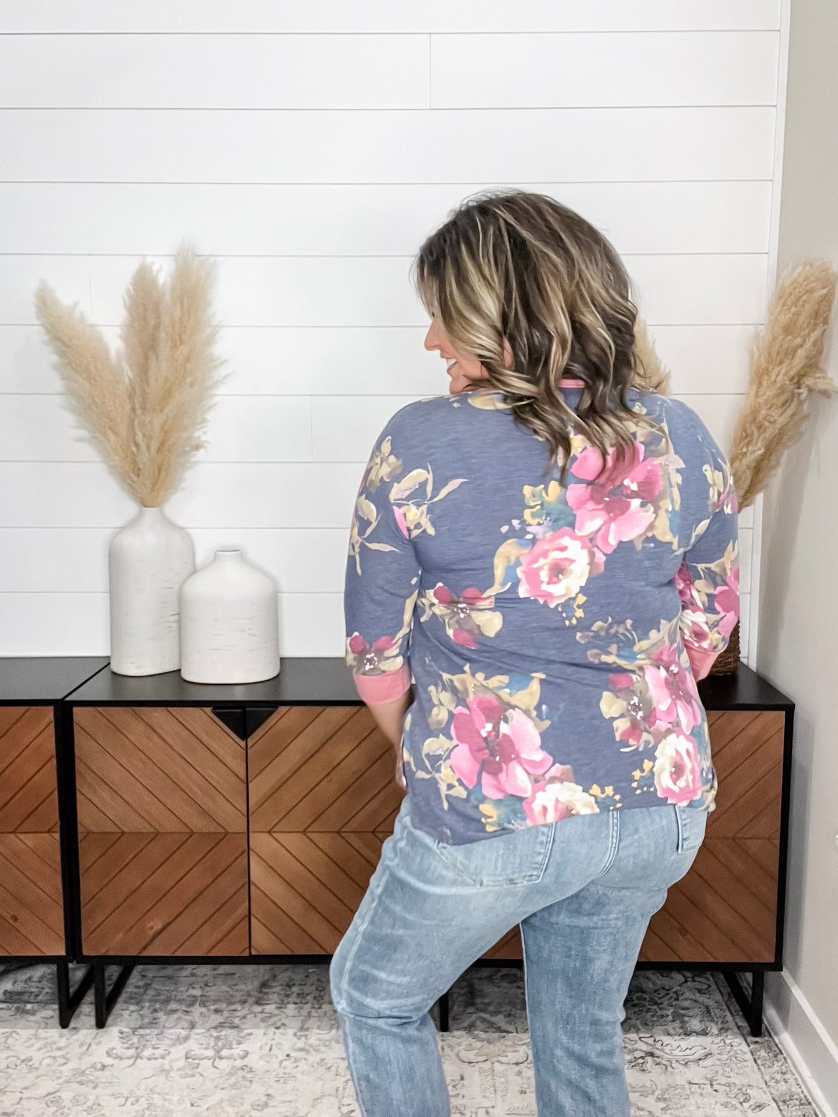 Dear Scarlett "Hanlon" 3/4 Sleeve Weekender