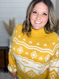 "Honey" Long Sleeve Sweater