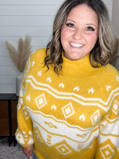 "Honey" Long Sleeve Sweater