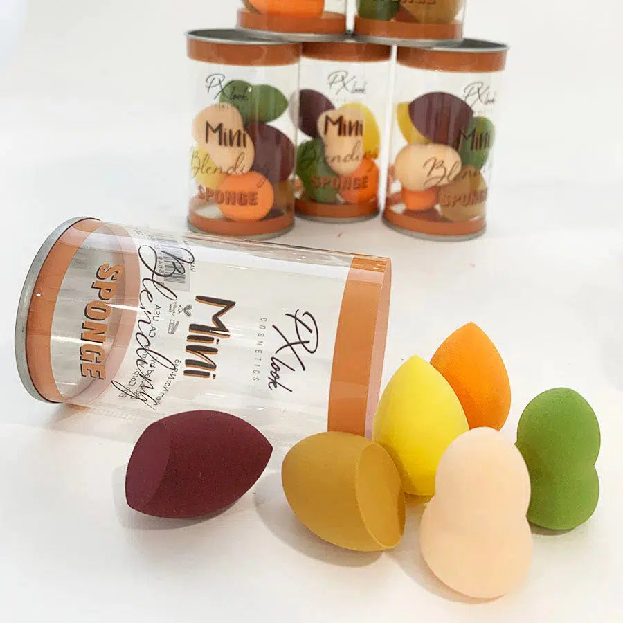 6 Piece Mini Blending Sponges (Fall Tones)-Lola Monroe Boutique