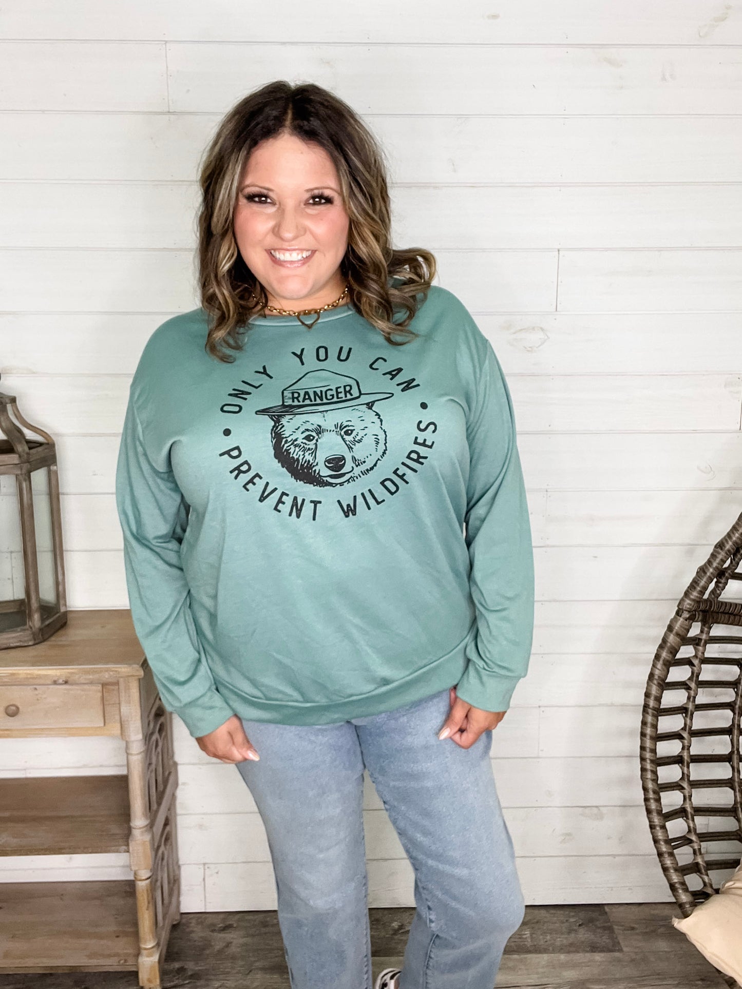 "Only You Can Prevent Wildfires" Long Sleeve
