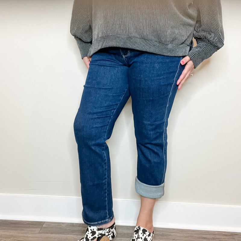Judy Blue "Straighten Up"  Straight Leg Tummy Control Jeans