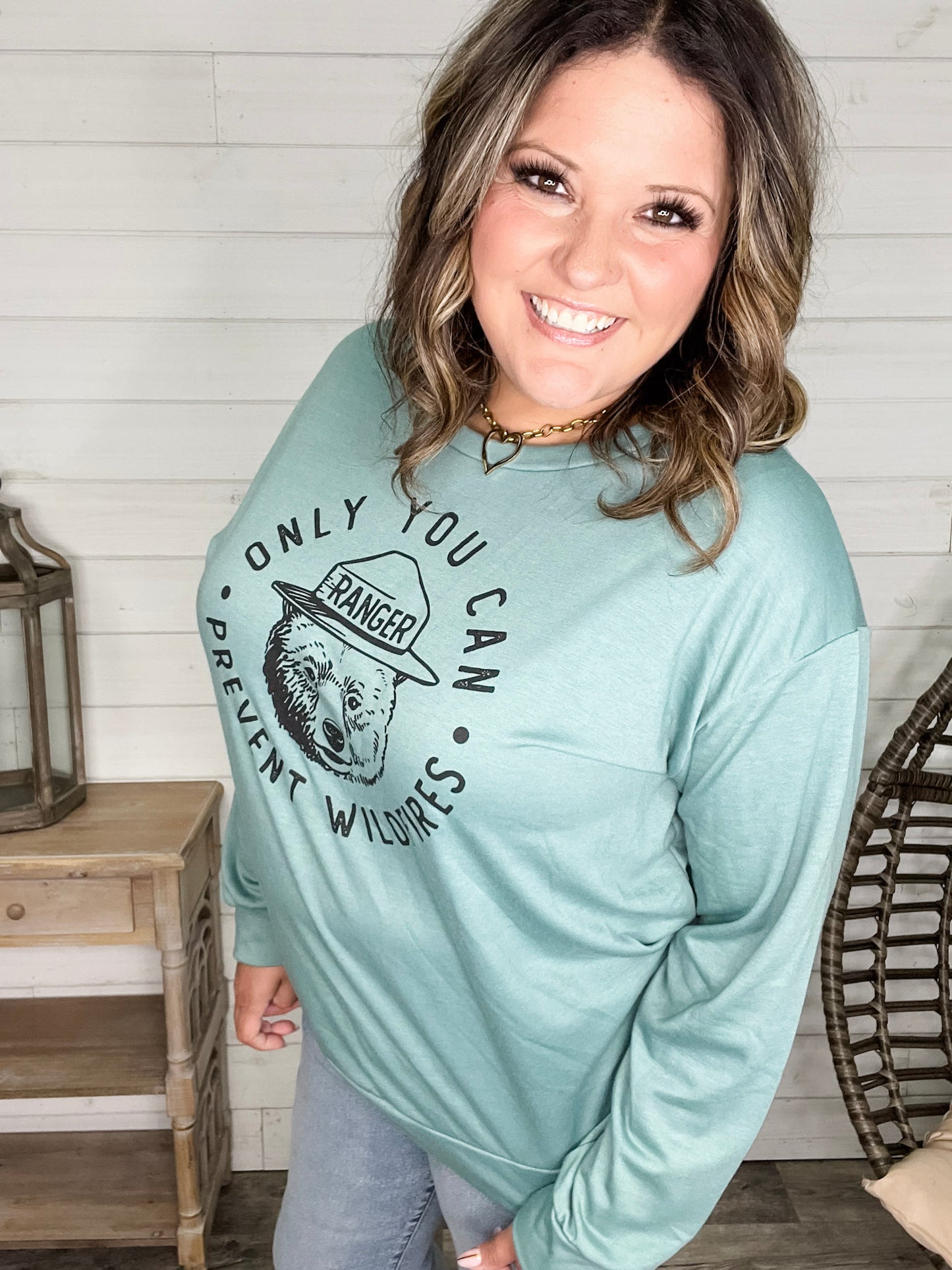 "Only You Can Prevent Wildfires" Long Sleeve