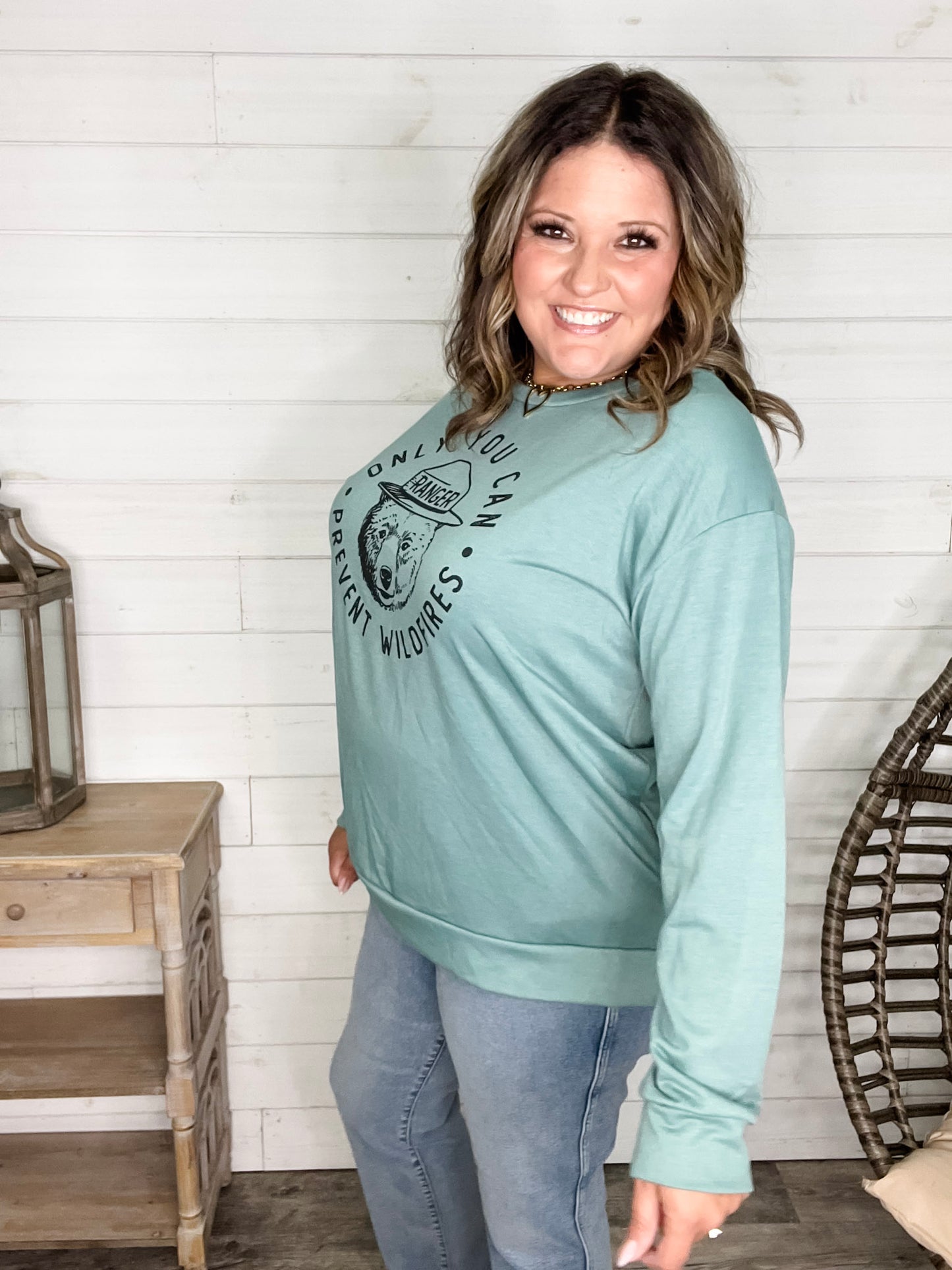 "Only You Can Prevent Wildfires" Long Sleeve