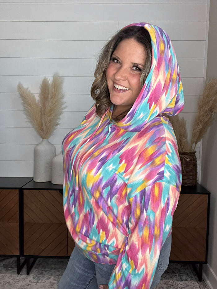 Dear Scarlett "Santiago" Balloon Sleeve Hoodie