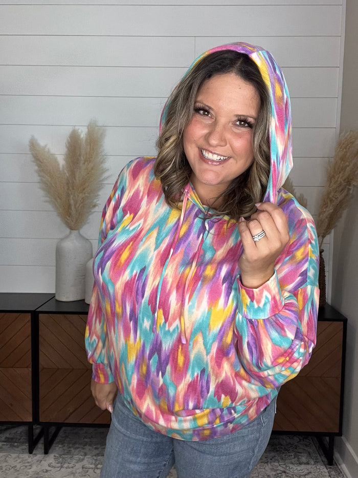 Dear Scarlett "Santiago" Balloon Sleeve Hoodie