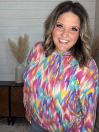 Dear Scarlett "Santiago" Balloon Sleeve Hoodie
