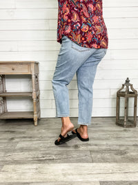 Judy Blue "Lovely" Ankle Straight Leg Jeans