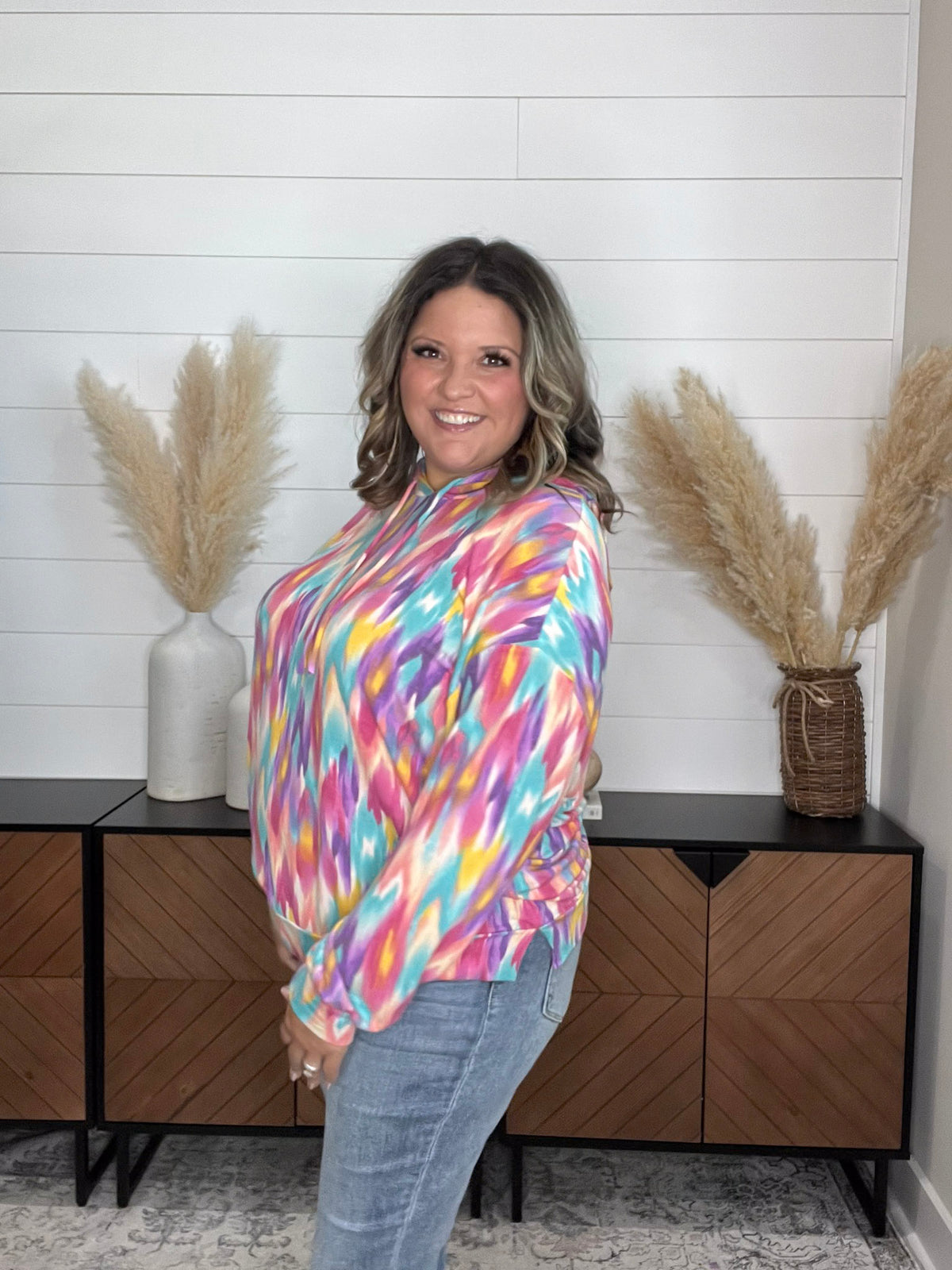 Dear Scarlett "Santiago" Balloon Sleeve Hoodie