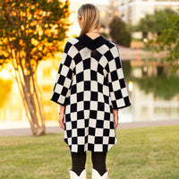 "Finish Line" Checkered Cape