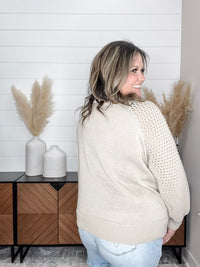 "Clay" Long Sleeve Lightweight Sweater
