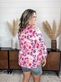 Dear Scarlett "Season" 3/4 Sleeve Split Neck Tops