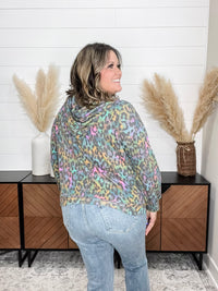 Dear Scarlett "Frank" Animal Balloon Sleeve Hoodie