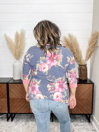 Dear Scarlett "Hanlon" 3/4 Sleeve Weekender