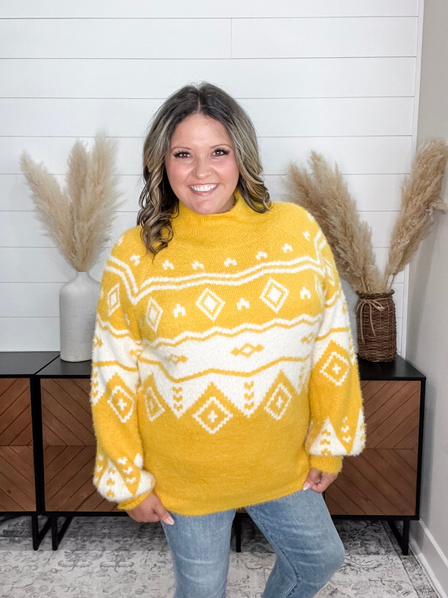"Honey" Long Sleeve Sweater