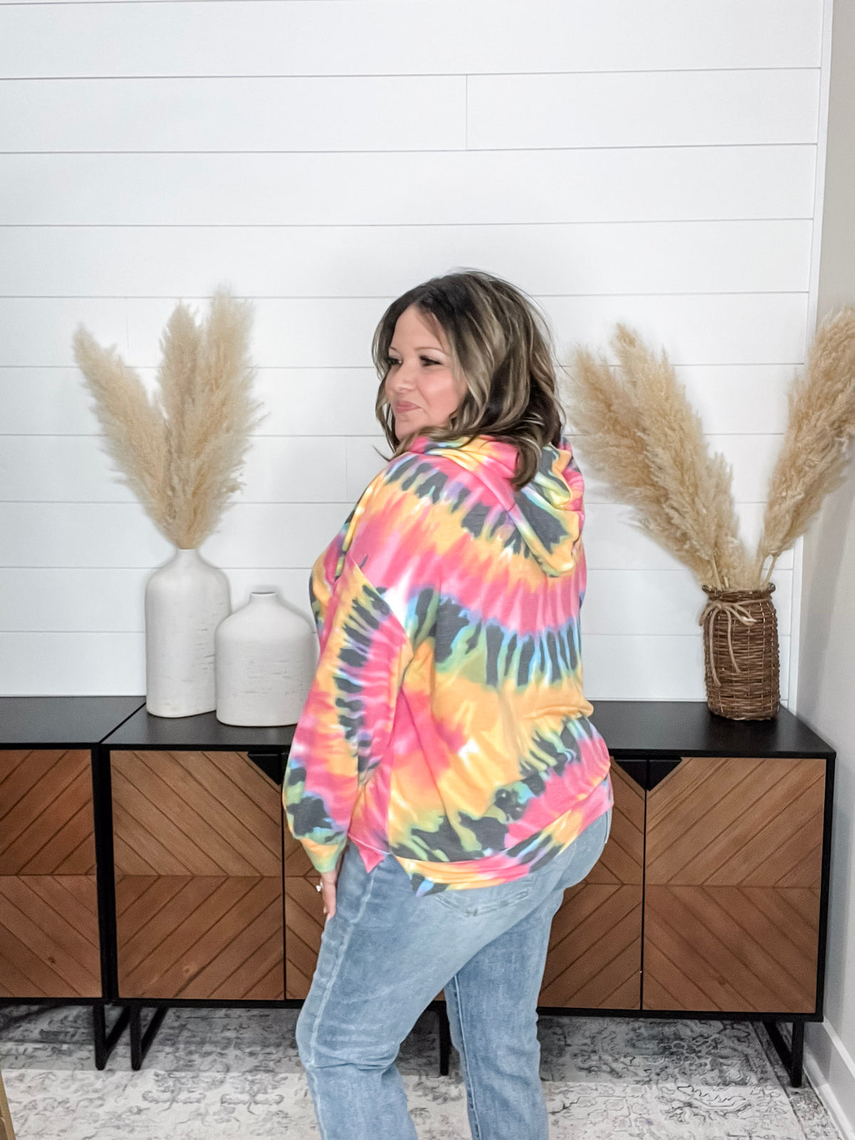 Dear Scarlett "Its A Sign" Balloon Sleeve Hoodie