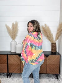 Dear Scarlett "Its A Sign" Balloon Sleeve Hoodie