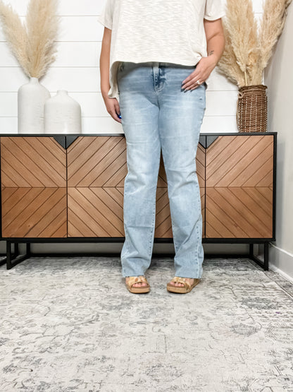 Judy Blue "Grounded For Life" Dad Jeans