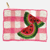 Seed Beaded Canvas Bag (Multiple Options)